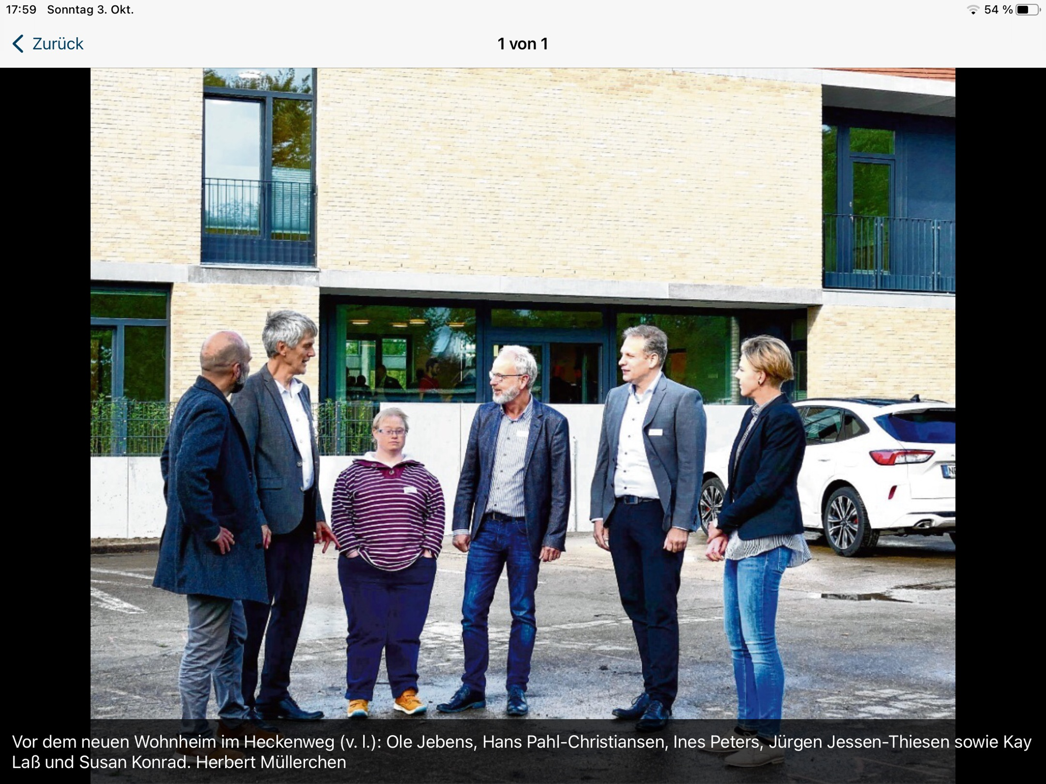 Heckenweg fertig